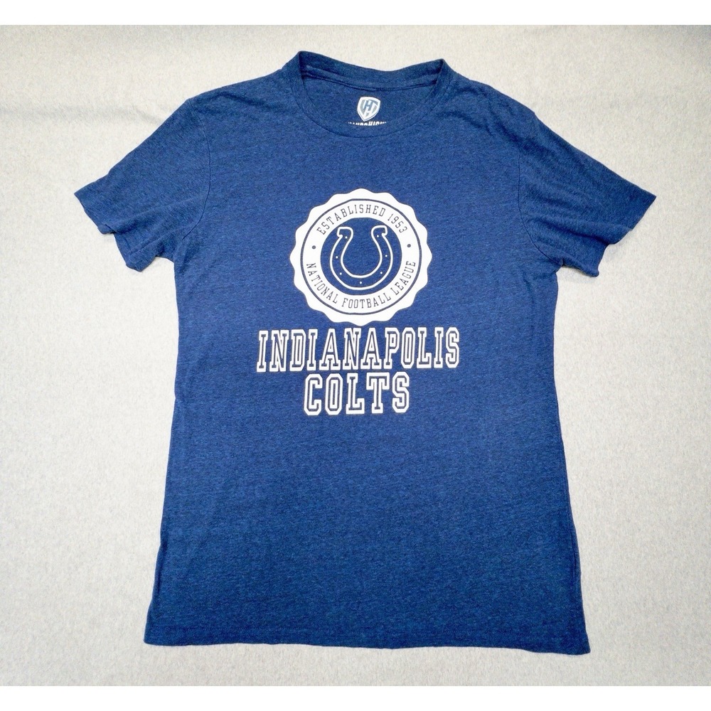 NFL GIII Indianapolis Colts T Shirt Mens Large Blue Football